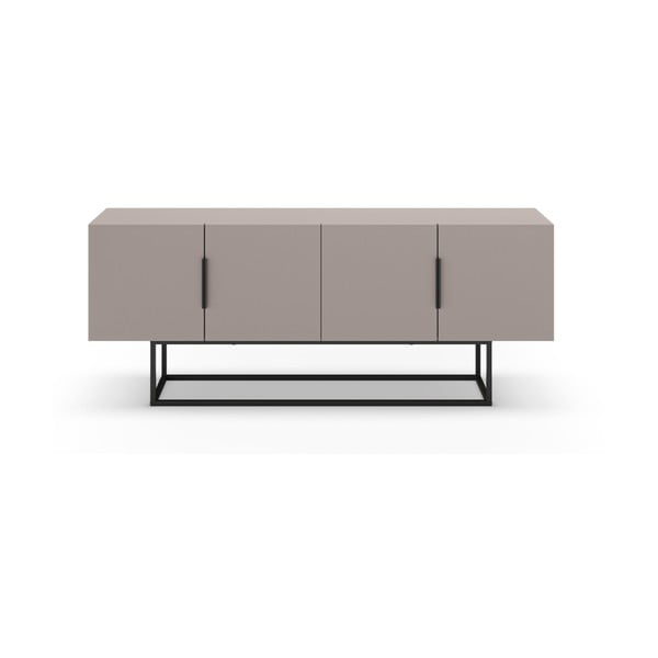 Mobile TV grigio/beige 140x55 cm Titan – Marckeric