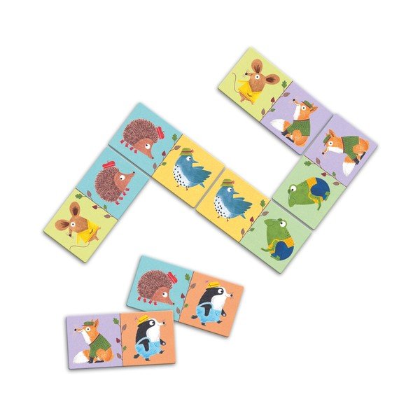 Domino per bambini Animali - Djeco