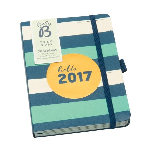 Diář Busy B Metallic To Do 2017