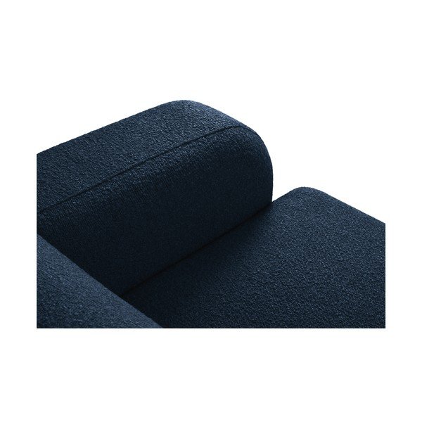Divano angolare blu scuro in tessuto bouclé (angolo sinistro) Molino - Micadoni Home-image-4