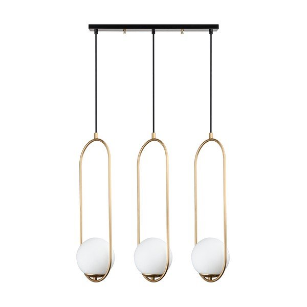 Lampada a sospensione color oro, altezza 146 cm Arch - Squid Lighting-image-2