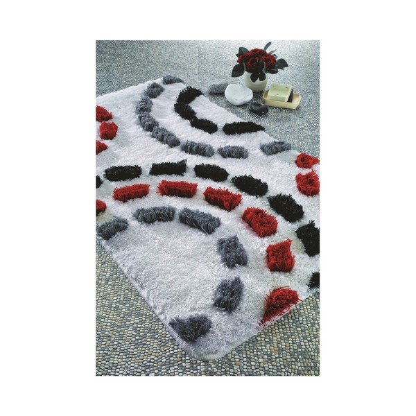 Tappeto da bagno a fantasia Coriandoli Bathmats Arinna, 70 x 120 cm - Foutastic