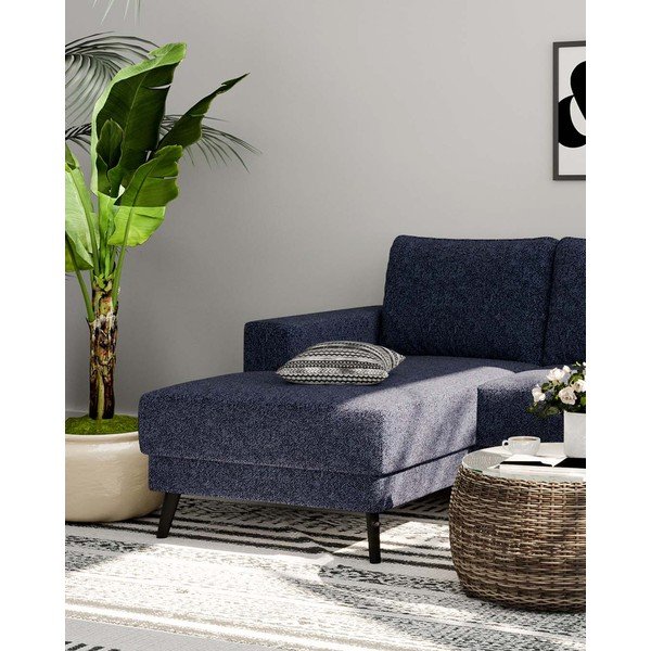 Divano angolare blu scuro (angolo sinistro) Fynn - Ghado-image-1