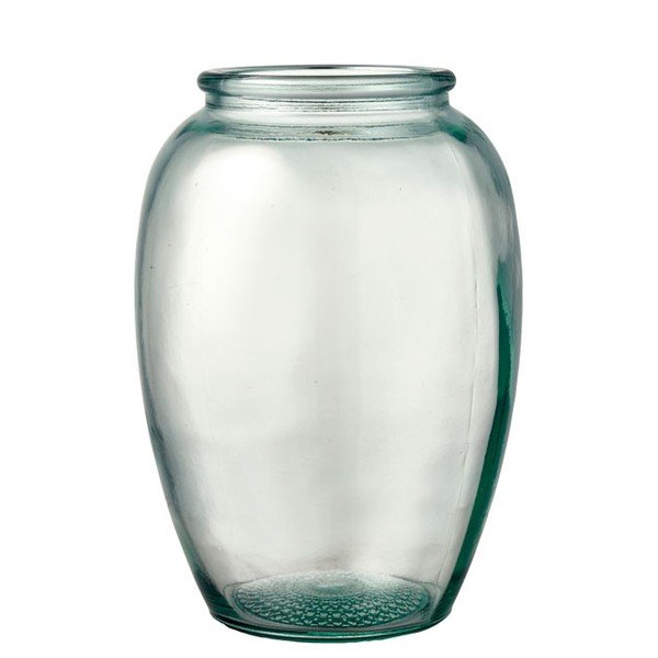 Vaso in vetro verde chiaro Kusintha - Bitz