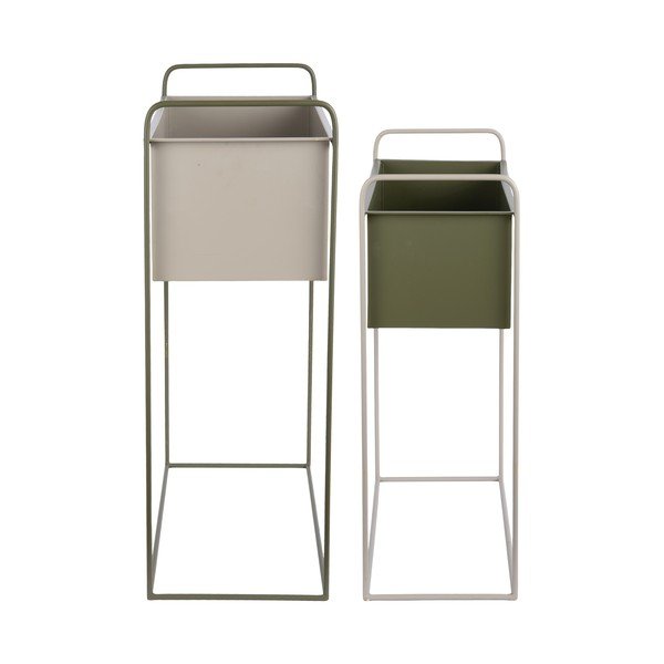 Set di supporti per fiori in metallo 2 pz (altezza totale 65 cm) Reina – PT LIVING-image-4