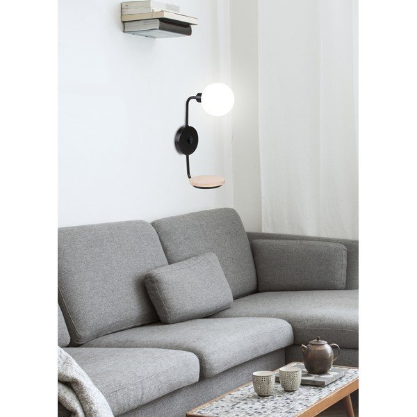 Lampada da parete nera Ponio - Candellux Lighting-image-2