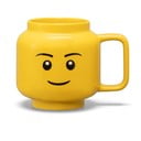 Tazza per bambini in ceramica gialla 530 ml Head - LEGO®