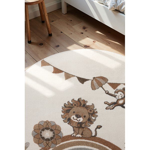Tappeto per bambini crema ø160 cm Roar like a Lion - Villeroy&Boch-image-4