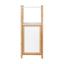 Mensola da bagno in bambù di colore bianco-naturale 40x95 cm Finja - Wenko