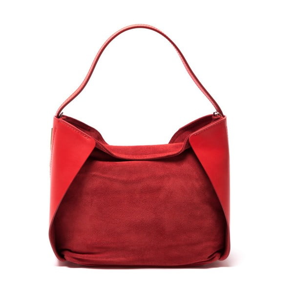 Kožená kabelka Sofia Cardoni 8009 Rosso