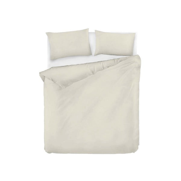 Biancheria da letto singola in cotone crema Renforcé 140x200 cm Fresh Color - Mijolnir