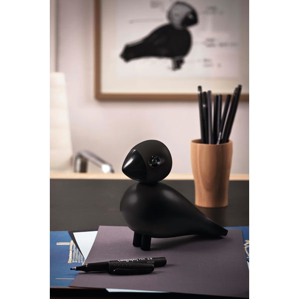 Statua in legno Songbird Ravn - Kay Bojesen Denmark-image-1