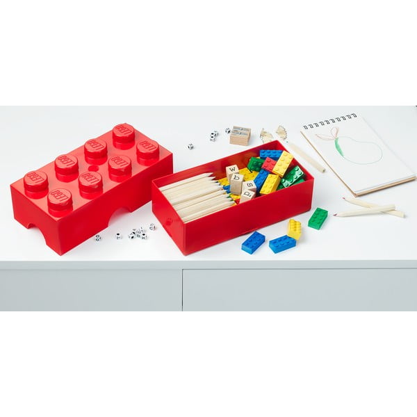 Scatola portaoggetti rossa - LEGO®-image-3