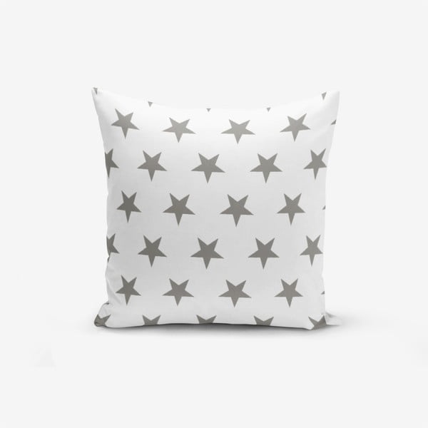 Federa con cotone Grey Star, 45 x 45 cm - Minimalist Cushion Covers