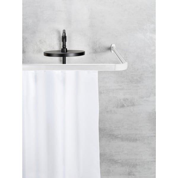 Asta per tenda da doccia bianca Era - Wenko-image-1