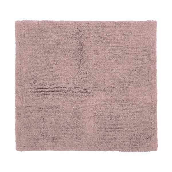 Tappeto da bagno in cotone rosa Luca, 60 x 60 cm - Tiseco Home Studio