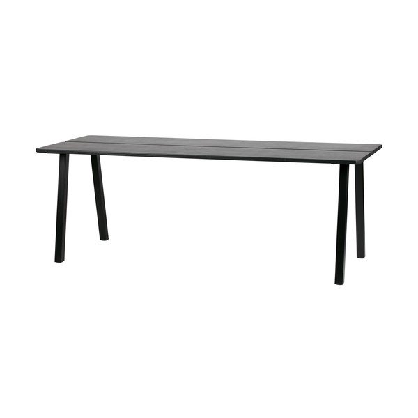 Černý jídelní stůl WOOOD Trionf, délka 210 cm-image-2