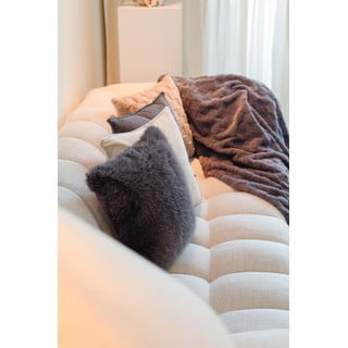 Cuscino decorativo in micropile 45x45 cm Rava – Tiseco Home Studio
