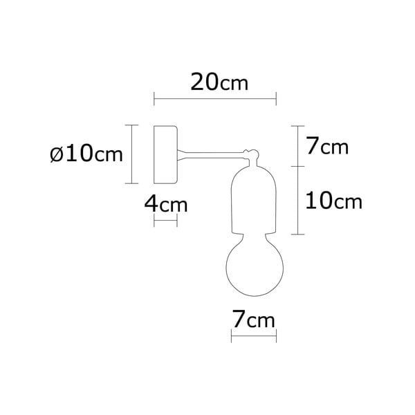 Lampada da parete di colore naturale Datca – Opviq lights-image-3