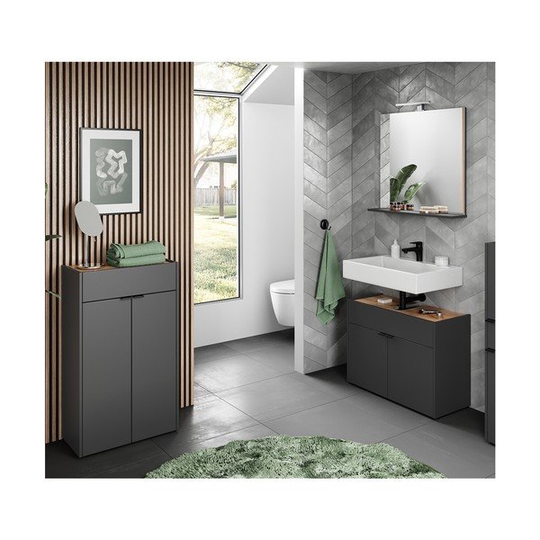 Set da bagno antracite Forano - Germania-image-2