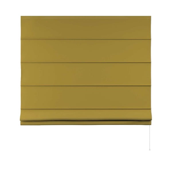 Tenda romana gialla 170x100 cm Posh Velvet - Yellow Tipi-image-3