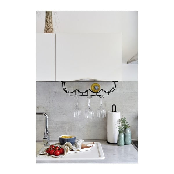 Supporto in metallo nero per occhiali - Wenko-image-3