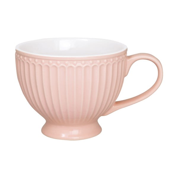 Tazza in porcellana rosa Alice, 400 ml - Green Gate