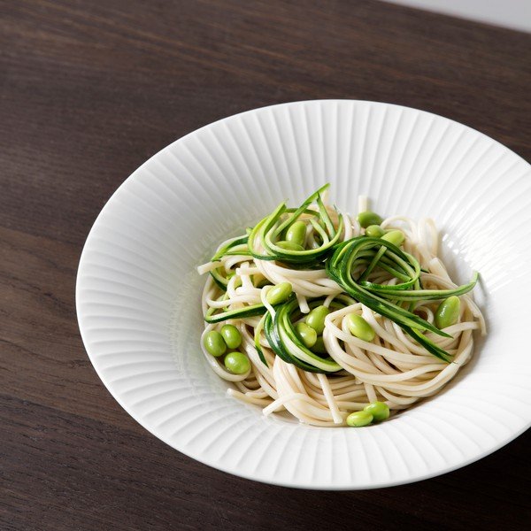 Piatto fondo Hammershoi in porcellana bianca, ⌀ 21 cm Hammershøi - Kähler Design-image-2