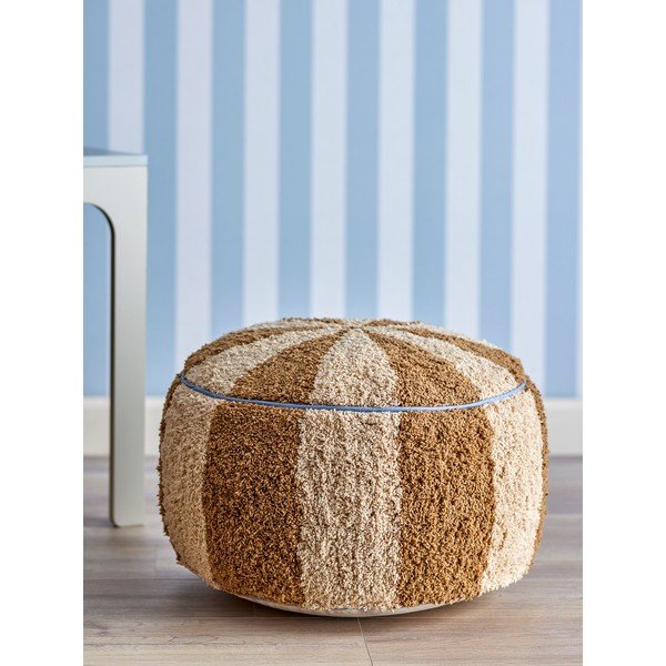 Pouf per bambini marrone/beige Charoline – Bloomingville Mini-image-1