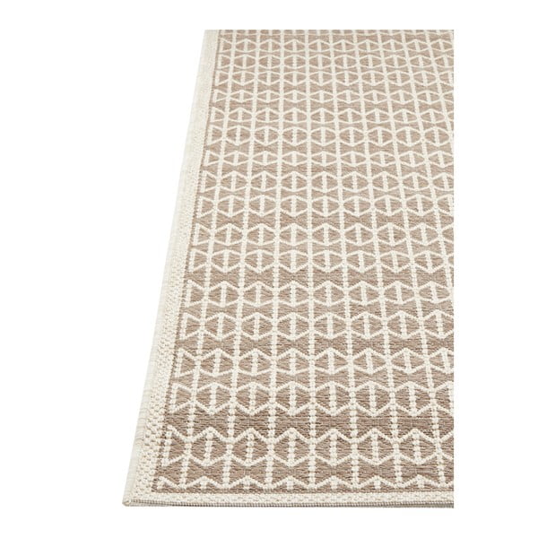 Tappeto per esterni marrone chiaro , 194 x 290 cm Stuoia - Floorita-image-1