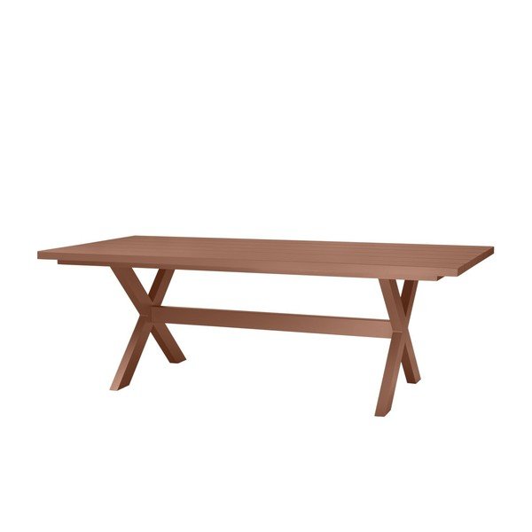 Tavolo da pranzo da giardino in alluminio 100x220 cm Delta - Exotan