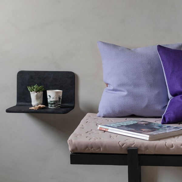 Mensola nera in pietra Art Studio - Mette Ditmer Denmark-image-1