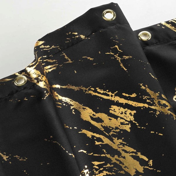 Tenda per doccia 180x200 cm Aquamarbre – douceur d'intérieur-image-3