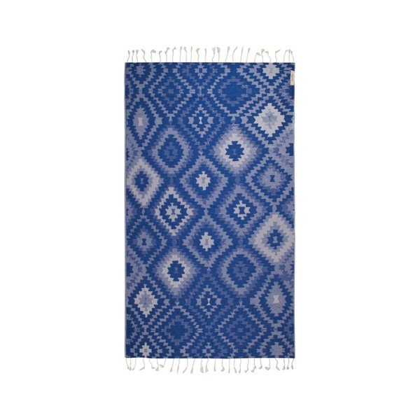 Hammam osuška Vive Blue, 95x180 cm