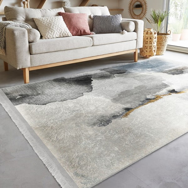 Tappeto grigio 160x230 cm - Mila Home-image-3