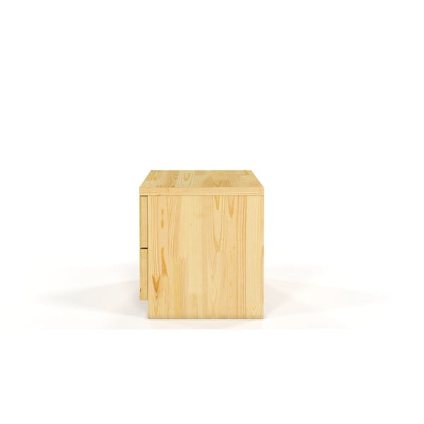 Comodino in legno di pino con 2 cassetti SKANDICA Spectrum - Skandica-image-3