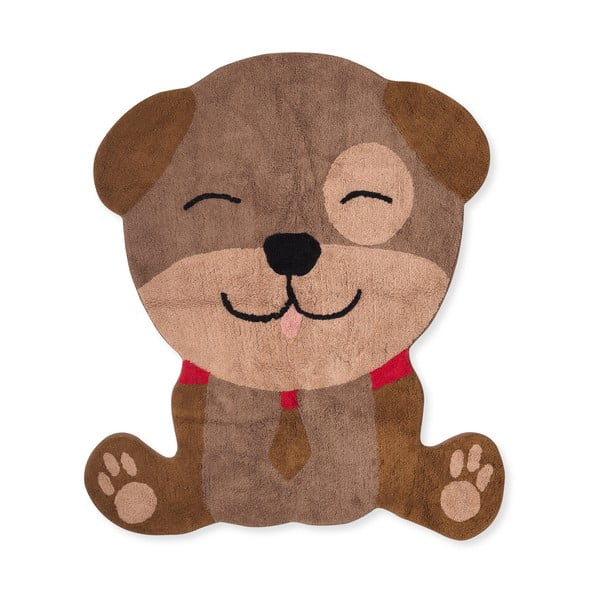 Tappeto marrone per bambini 120x140 cm Woof - Happy Friday