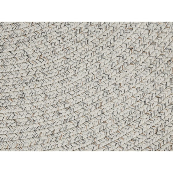Tappeto rotondo per esterni bianco/beige ø 200 cm - NORTHRUGS-image-3