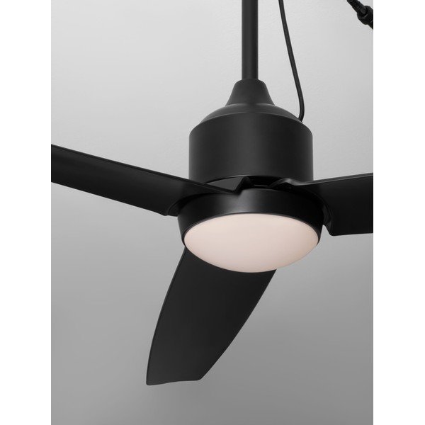 Plafoniera LED nera opaca in metallo con intensità regolabile Blowy – Nova Luce-image-2