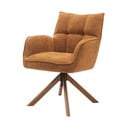 Set di sedie da pranzo arancione in imbottito 2 pz Marilla – Unique Furniture