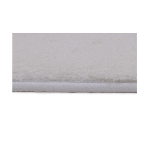 Tappeto da bagno bianco Coriandoli in cotone Calypso, 50 x 80 cm - Foutastic-image-3