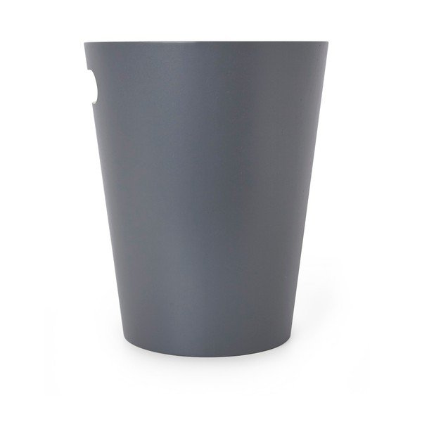 Cestino in legno grigio scuro da 7,5 l Woodrow - Umbra-image-4