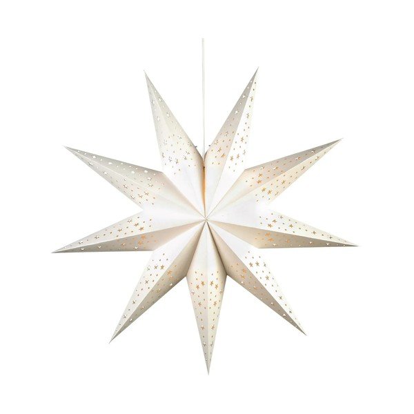 Decorazione luminosa bianca con motivo natalizio ø 75 cm Solvalla - Markslöjd