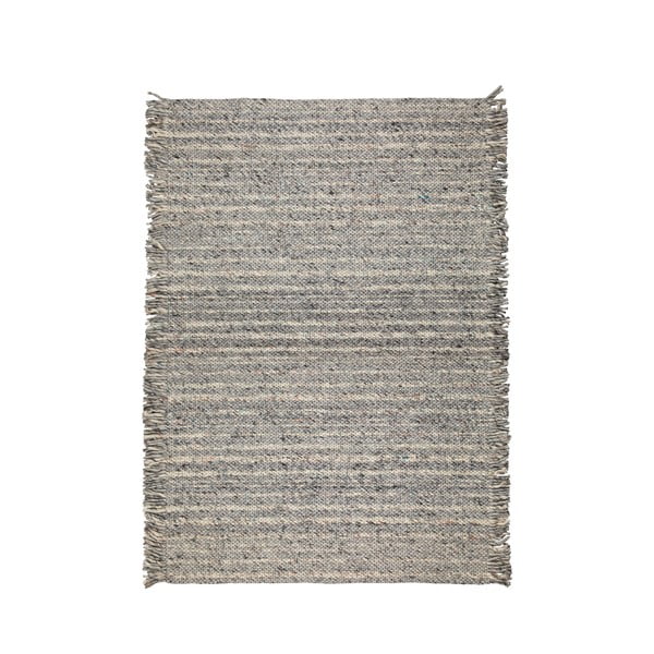 Tappeto in lana grigia , 170 x 240 cm Frills - Zuiver