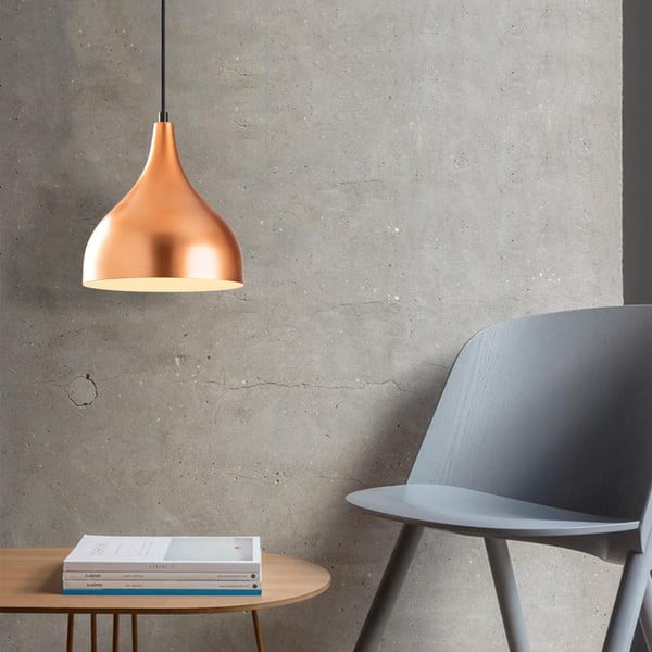 Lampadario nero/color rame ø 26 cm Sağlam – Opviq lights-image-1