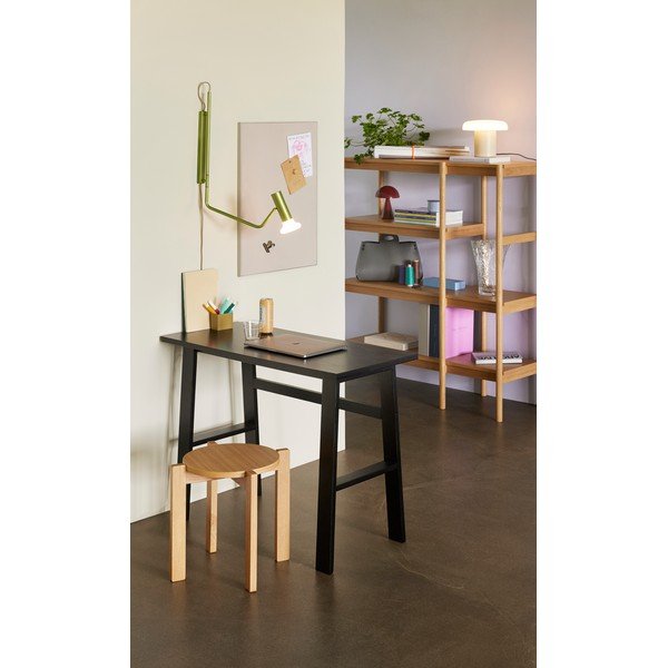 Scaffale di colore naturale con effetto rovere 120x140x42 cm Seize – Hübsch-image-2