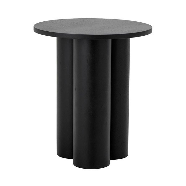 Tavolino rotondo con effetto rovere ø 45 cm Aio – Bloomingville