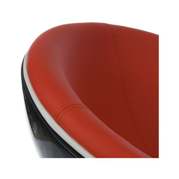 Sedia girevole rossa Sphere - Kokoon-image-2