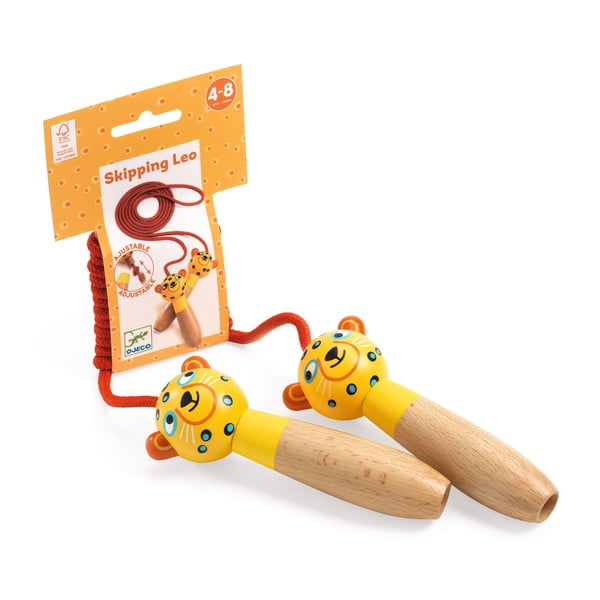 Corda per saltare per bambini Leo - Djeco-image-2