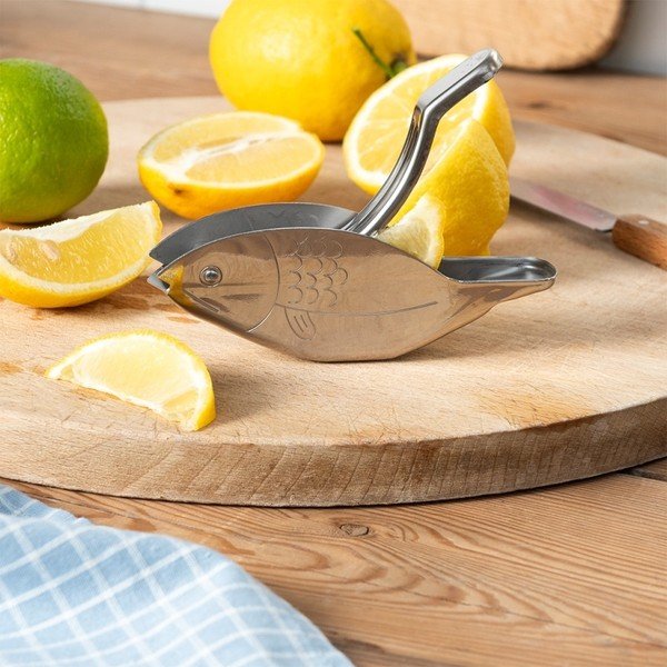 Spremi lime in acciaio inox Fish – Rex London-image-1